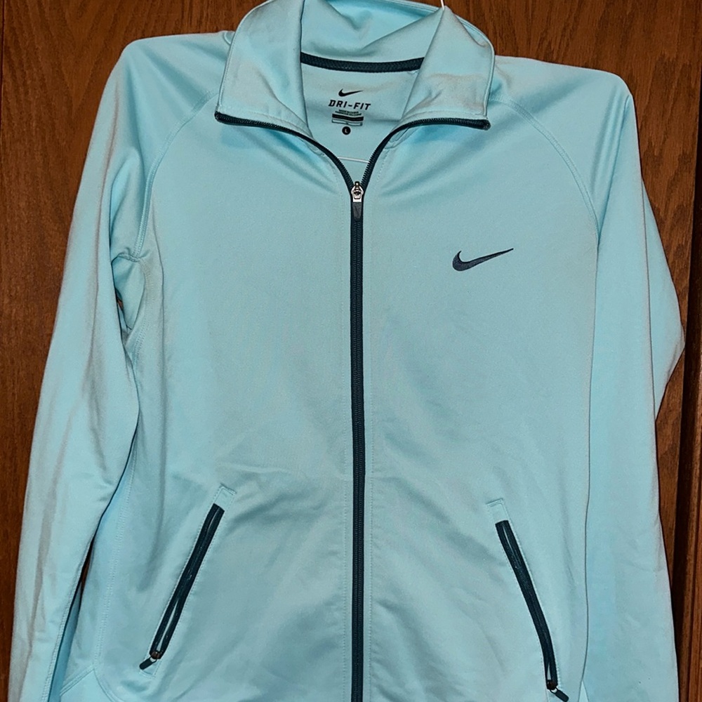 Teal Nike Zip Up